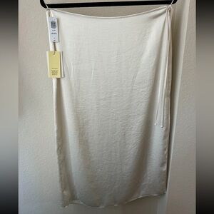 Aritzia Wilfred Elixir Satin Skirt